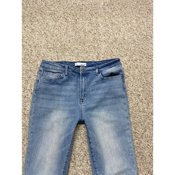 31 Vervet High-Rise Skinny Distressed Raw Hem Light Wash - Picture 2 of 7